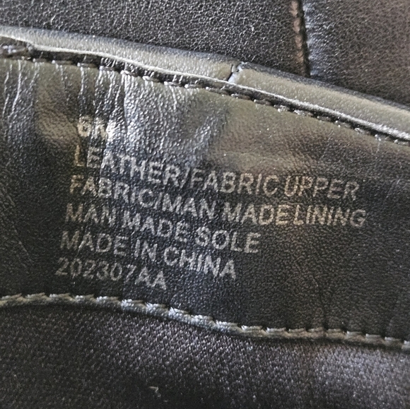 Gianni Bini ConleyTwo Western Rhinestone Flame Foldover Boot in Black Silver Sz6 - Picture 14 of 16